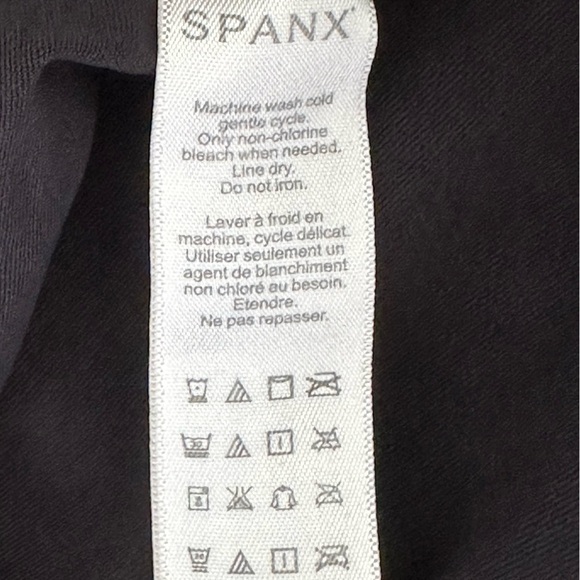 NEW SPANX Long Sleeve Base Body Suit FS6015 Very Black Size Medium - Picture 8 of 9